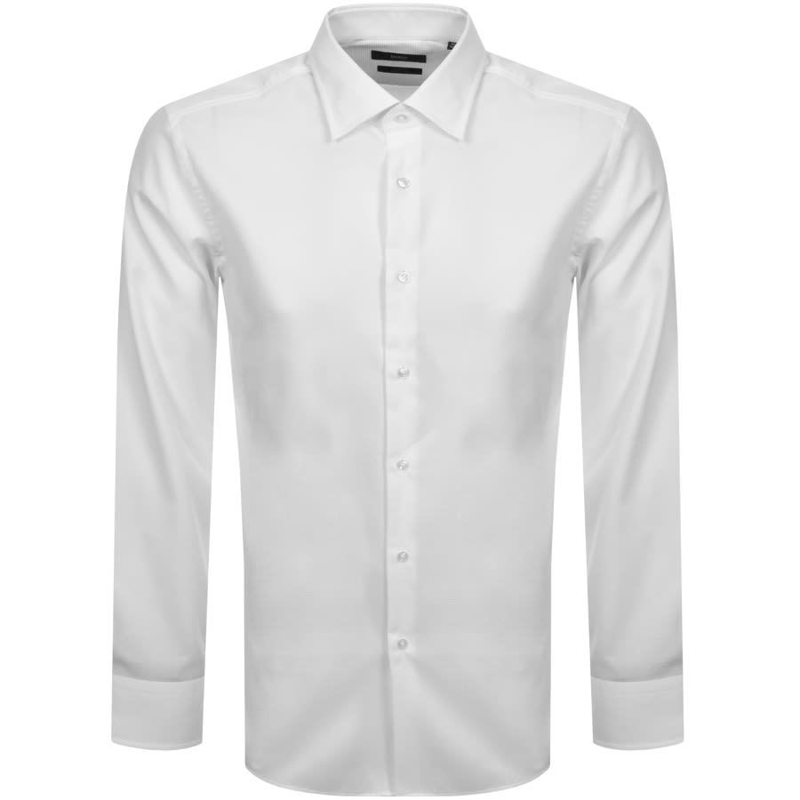 Alternative Image for ProductBOSS Jango Slim Fit Long Sleeve Shirt White1